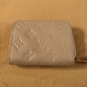 Louis Vuitton zippy coin purse empreinte